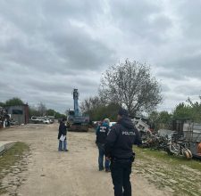 Politistii jandarmii si Garda de Mediu au efectuat verificari in domeniul colectarii si valorificarii deseurilor metalice feroase si neferoase