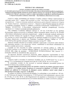 Consilierii judeteni AUR Ileana Danut si Coman Valentin au votat in favoarea sumelor alocate din bugetul local pentru finalizarea infrastructurii medicale prespitalicesti de la SJU desi nu au avut timp sa analizeze documentele