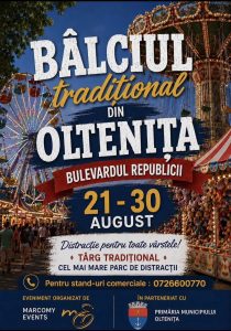 Oltenita Primaria anunta organizarea Balciului in perioada 21 30 august 2026