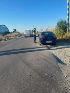 Politistii Serviciului Judetean de Poliie Transporturi Calarasi au organizat o actiune in apropierea trecerilor la nivel cu calea ferata