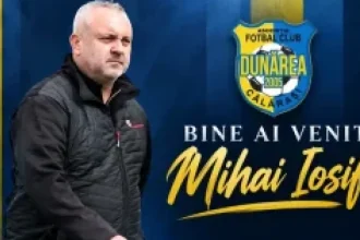 AFC Dunărea 2005 Călărași își continuă drumul cu un nou antrenor, Mihai Iosif