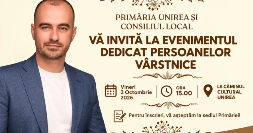 Primăria pregătește un eveniment special pentru vârstnici. Înscrierile au început