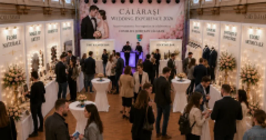 Primul eveniment pentru viitorii miri din Călărași, la Palatul Socio-Cultural