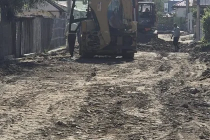 Oltenița: Lucrările de modernizare a străzii Cornișei au demarat
