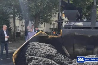 Primăria Călărași a început lucrări pe strada Zăvoiului